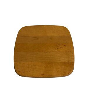 VTG Longaberger Woodcrafts Maple Wooden Basket Lid Replacement Square USA Decor